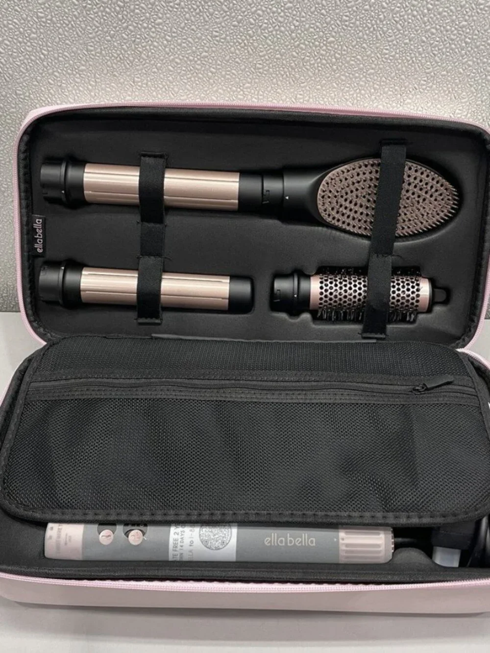 Ella Bella 6-in-1 Hot Air Styler Black Rose Gold